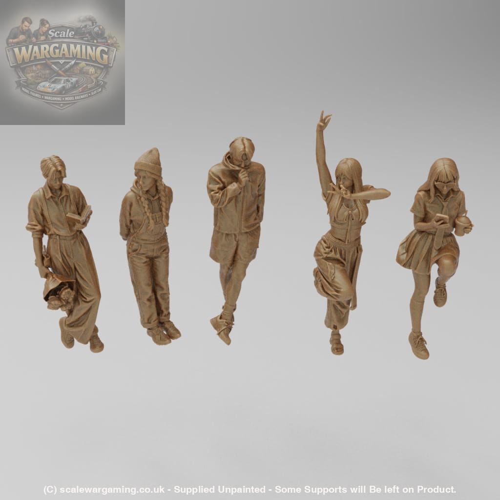 SW9093 Group of Teen Party Rebels - Figure