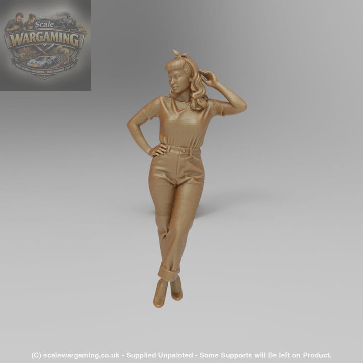 SW9109 Rockabilly girl 2 - Figure