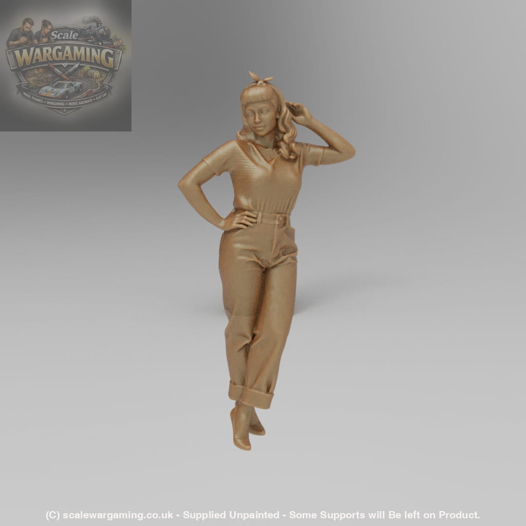SW9109 Rockabilly girl 2 - Figure