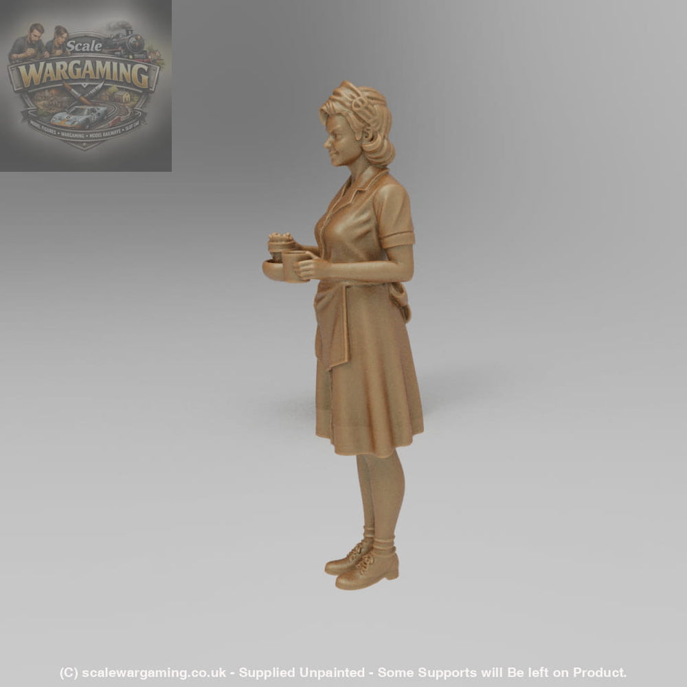 SW9114 Waitress with coffee - Figure