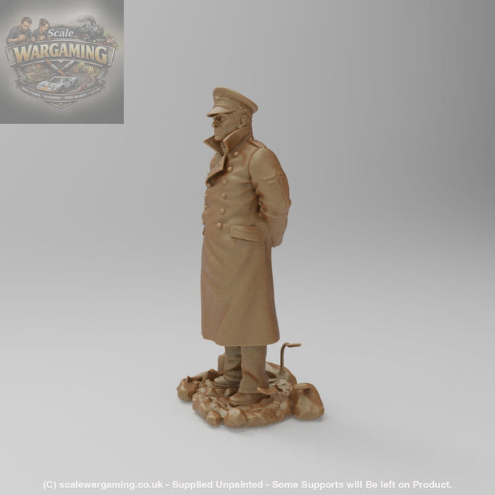SW9182 German Officer in rubble - Figure