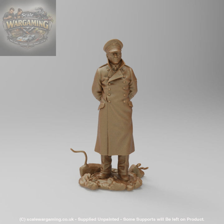 SW9182 German Officer in rubble - Figure