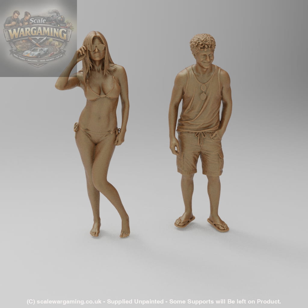 SW9188 Beach Couple - Figure