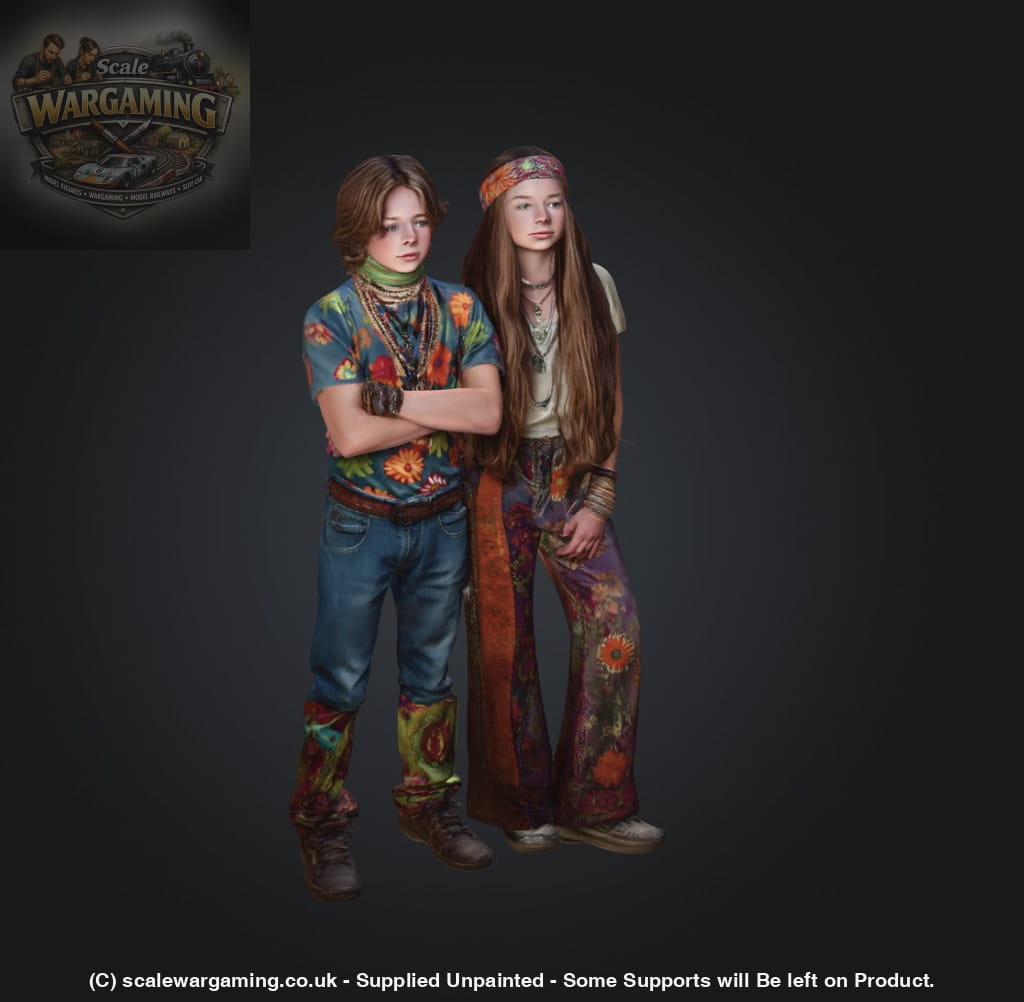 SW9205 Hippie Twins - Figure