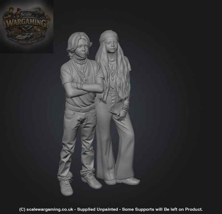 SW9205 Hippie Twins - Figure