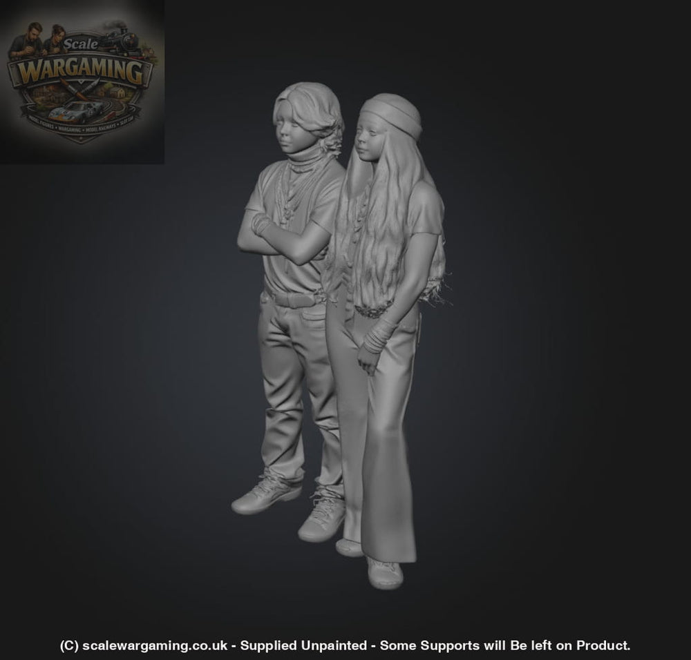 SW9205 Hippie Twins - Figure