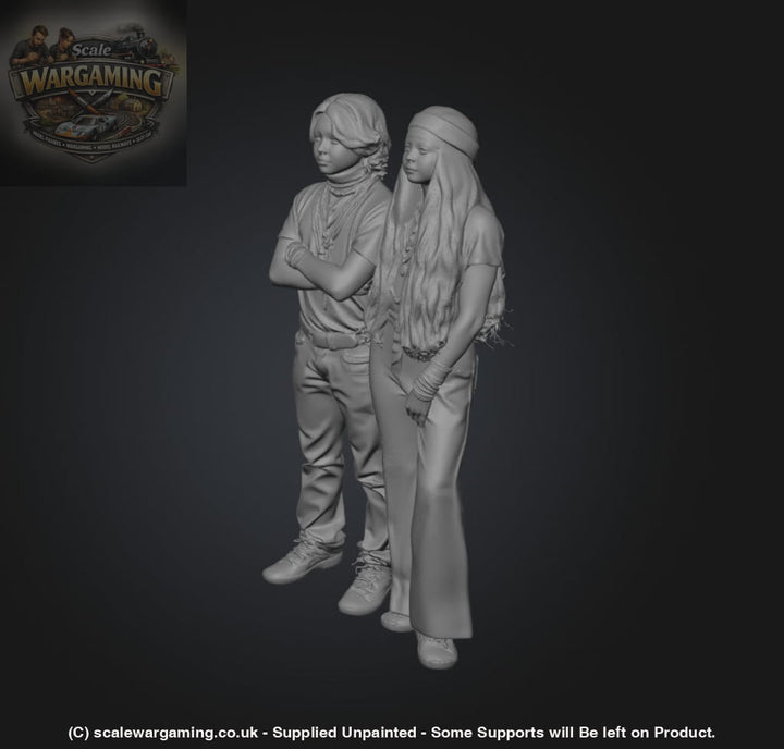 SW9205 Hippie Twins - Figure