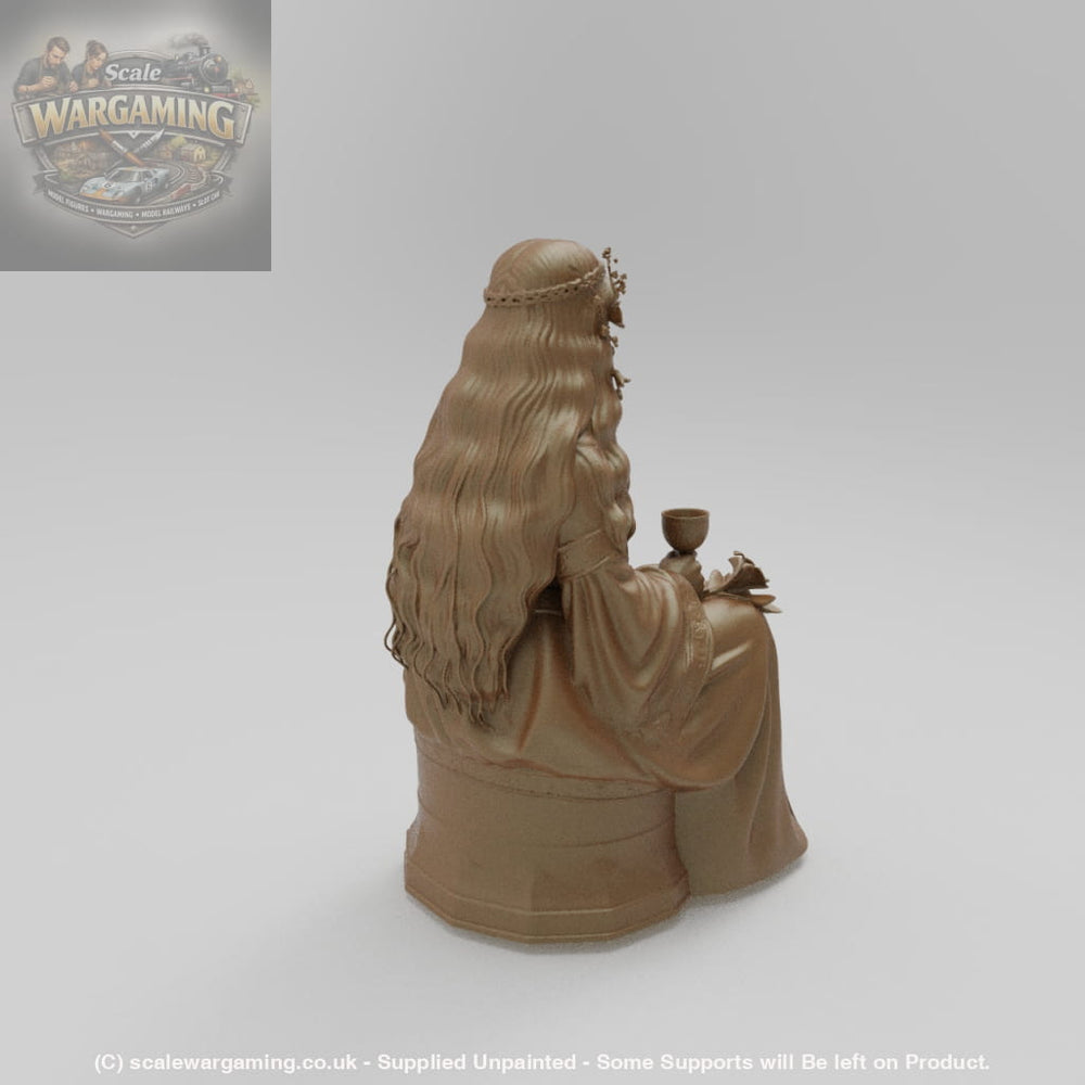 SW9209 Medieval Girl Sitting - Figure