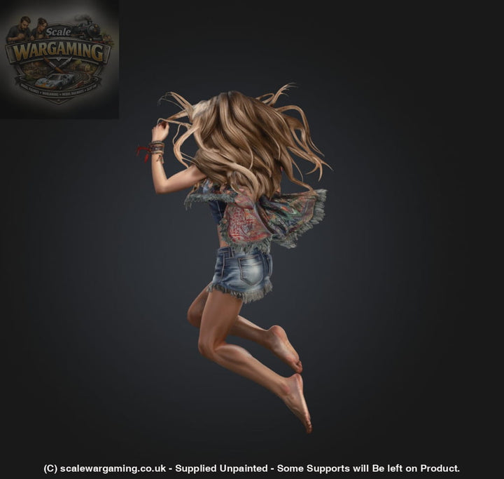 SW9215 Girl Leaping into the Air - Figure