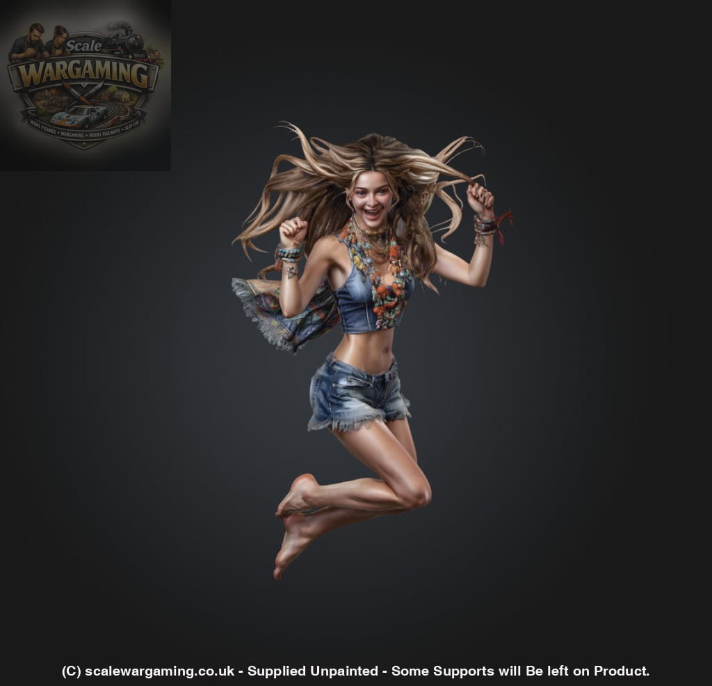 SW9215 Girl Leaping into the Air - Figure