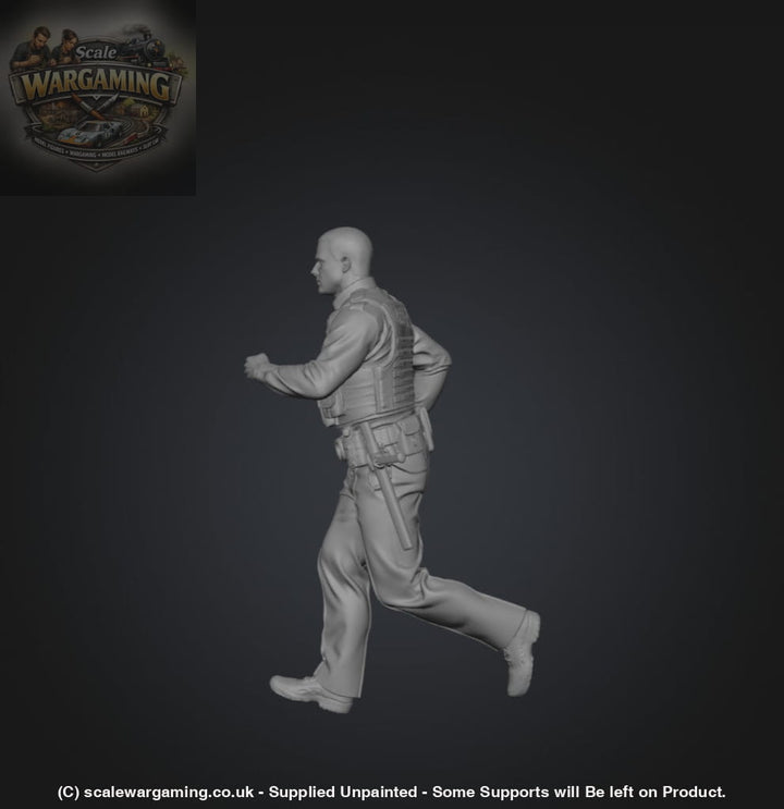 SW9222 Policeman Running - Figure