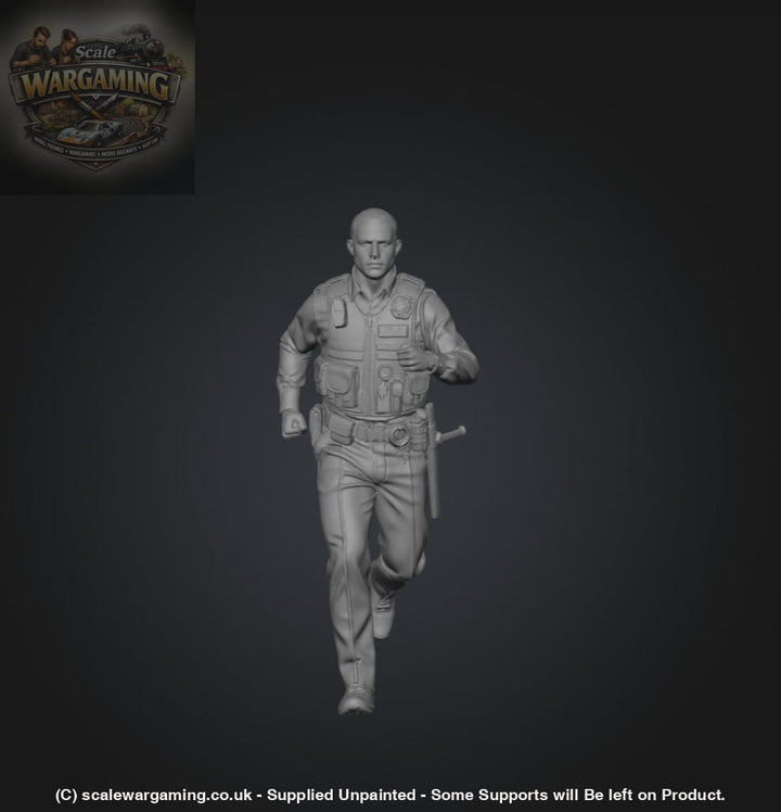 SW9222 Policeman Running - Figure