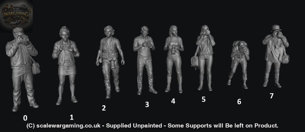 SW9241 Bird Watchers with Camera’s - 1:76 / Figure