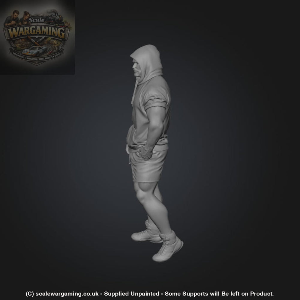 SW9242 Muscle man in hoodie - Figure