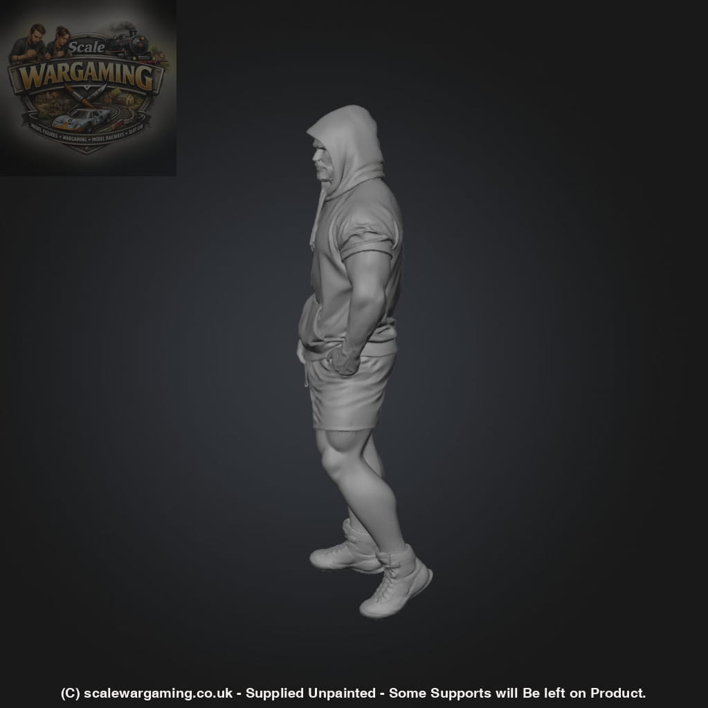 SW9242 Muscle man in hoodie - Figure