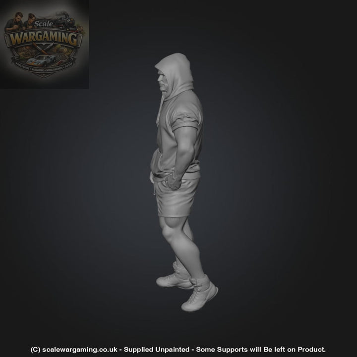 SW9242 Muscle man in hoodie - Figure
