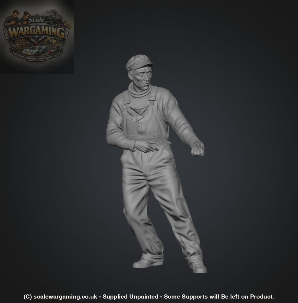 SW9244 Fishing-Tug Boat Crew - Figure