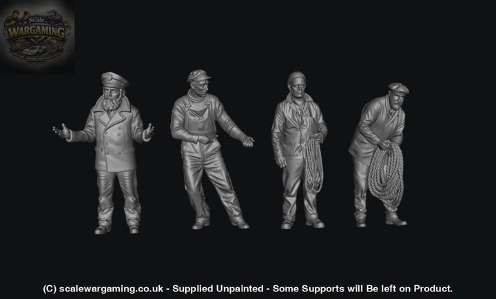 SW9244 Fishing-Tug Boat Crew - Figure