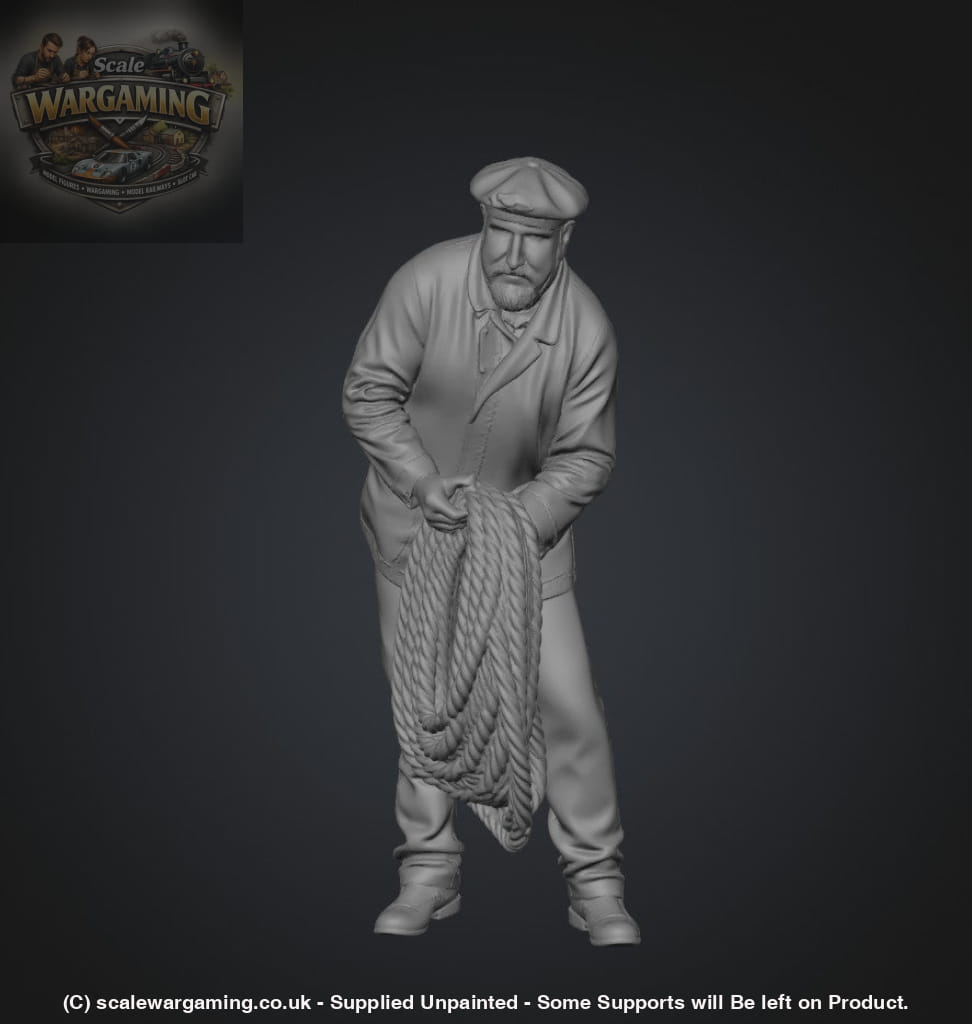 SW9244 Fishing-Tug Boat Crew - Figure