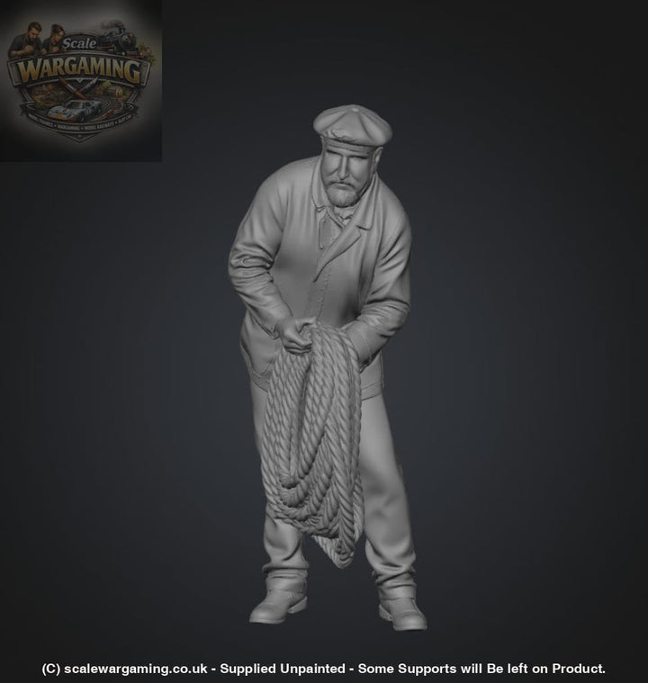 SW9244 Fishing-Tug Boat Crew - Figure