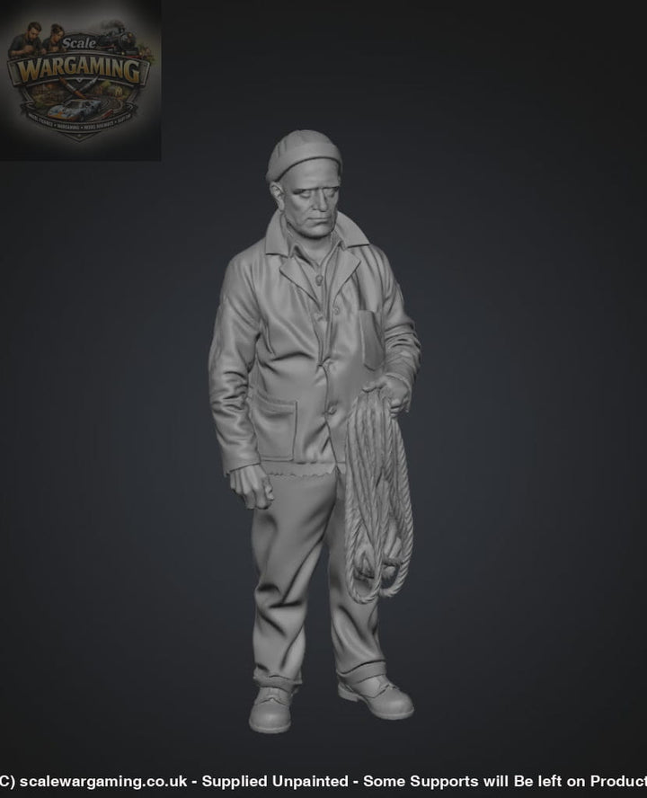 SW9244 Fishing-Tug Boat Crew - Figure