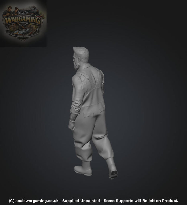 SW9251 Dave the Farmer in Waterproof Bib - Figure