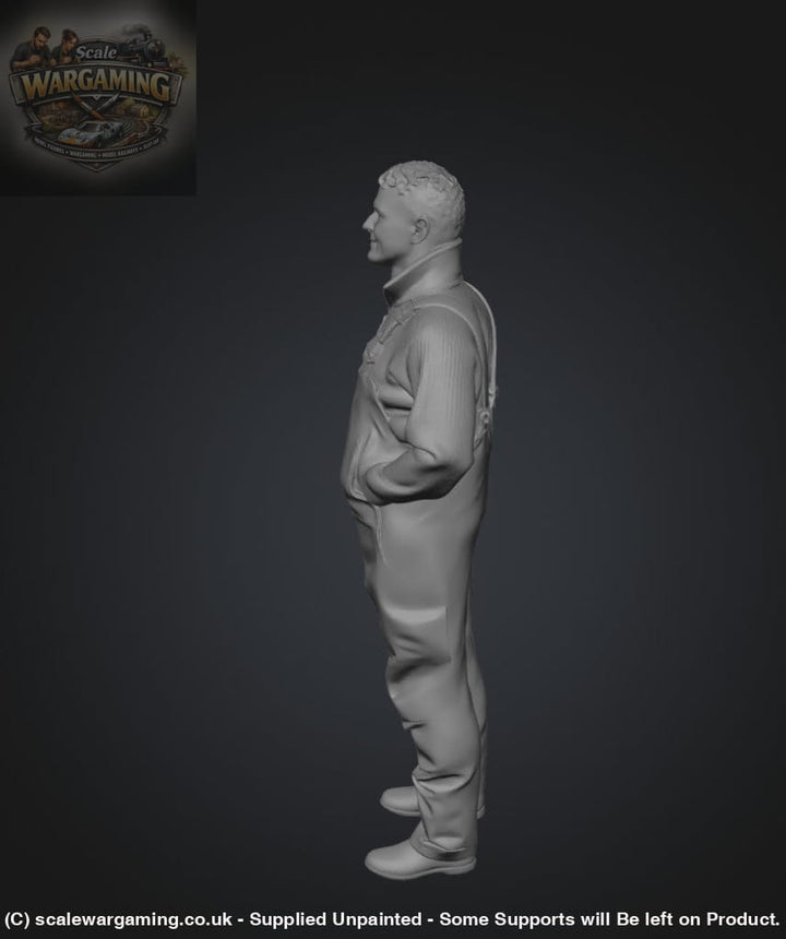 SW9252 Stewart the Farmer in Waterproof Bib - Figure