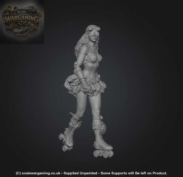 SW9263 - Steampunk - Gilded Rider girl - Figure