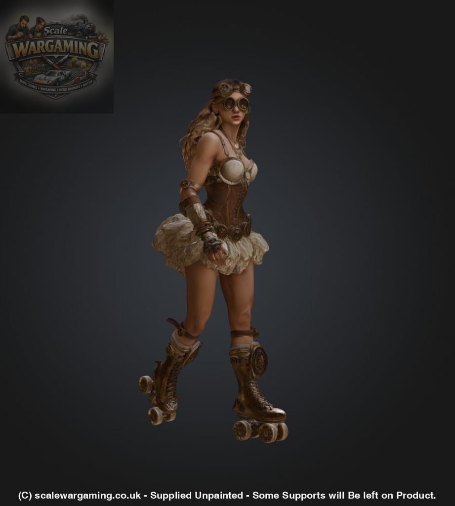 SW9263 - Steampunk - Gilded Rider girl - Figure