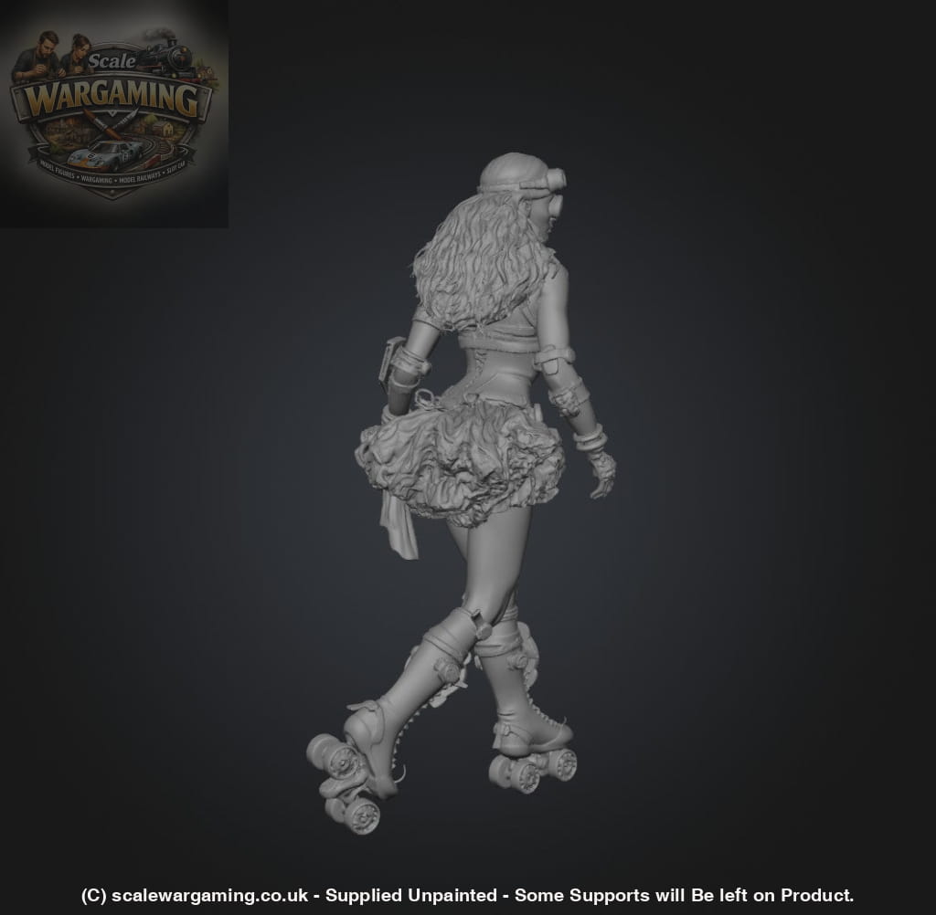 SW9263 - Steampunk - Gilded Rider girl - Figure