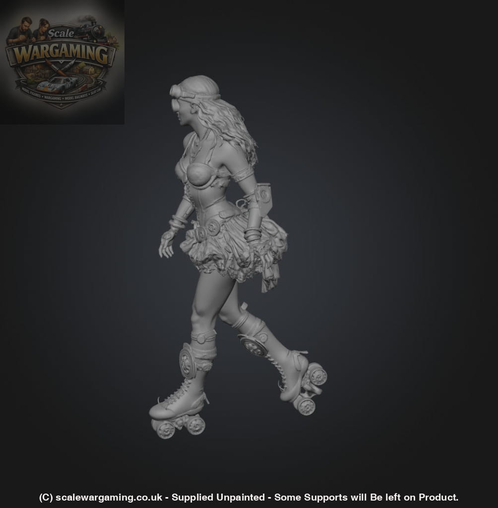 SW9263 - Steampunk - Gilded Rider girl - Figure