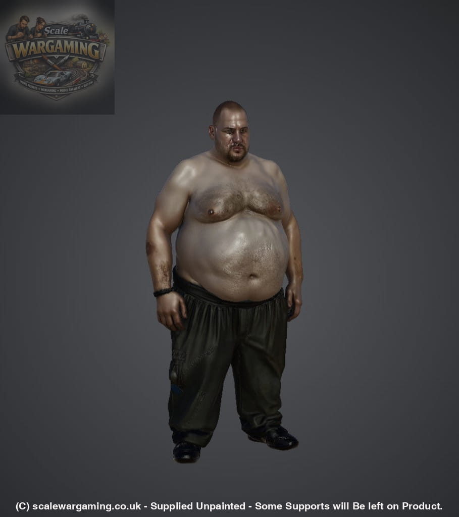 SW9276 Topless Large Male - Figure
