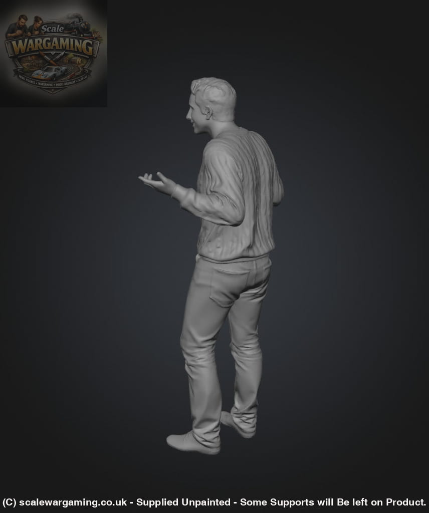 SW9279 Male Shrugging arms out - Figure