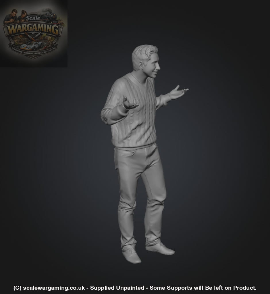 SW9279 Male Shrugging arms out - Figure