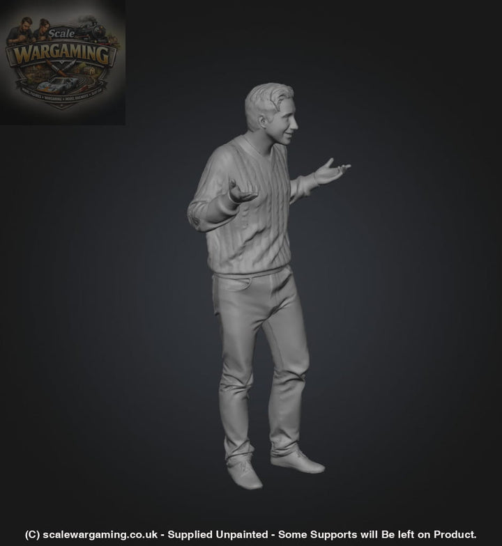 SW9279 Male Shrugging arms out - Figure