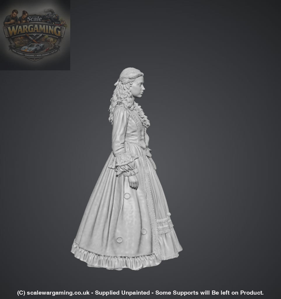 SW9281 Early American People Female 201 - Figure