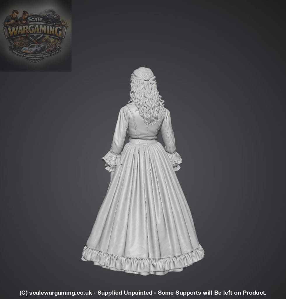 SW9281 Early American People Female 201 - Figure
