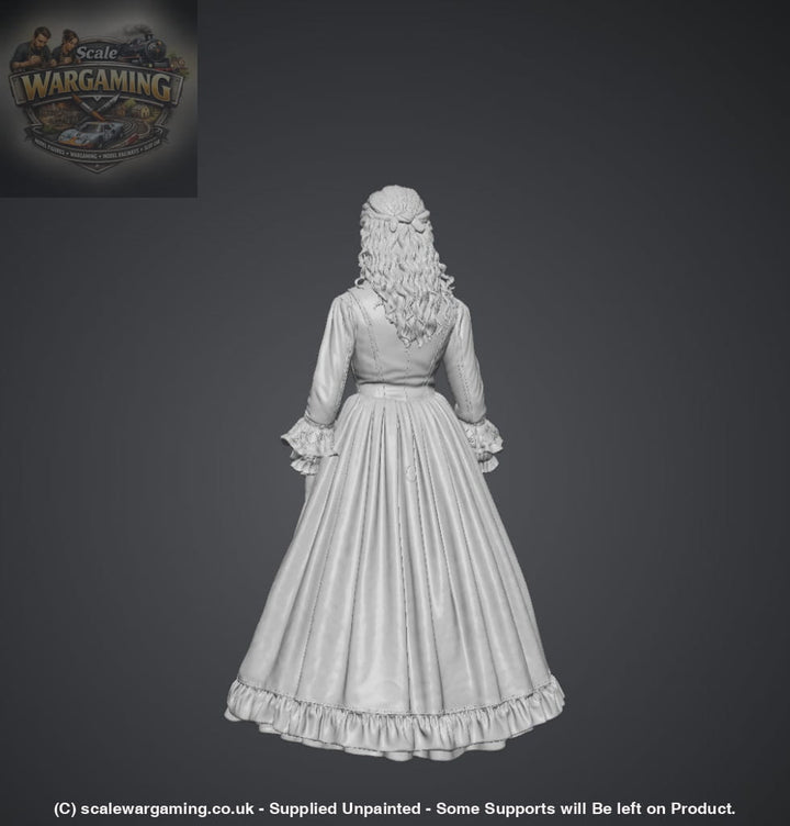 SW9281 Early American People Female 201 - Figure