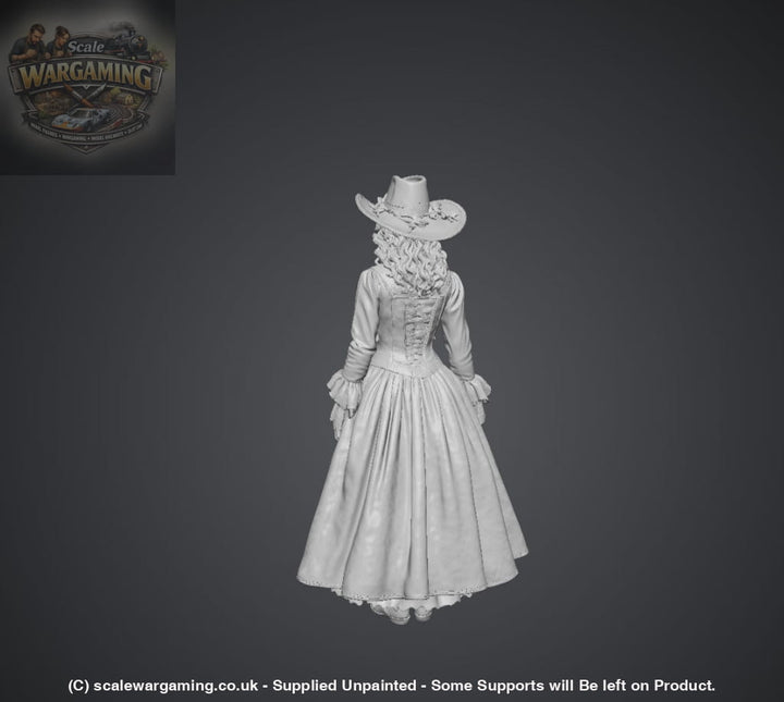 SW9281 Early American People Female 208 - Figure
