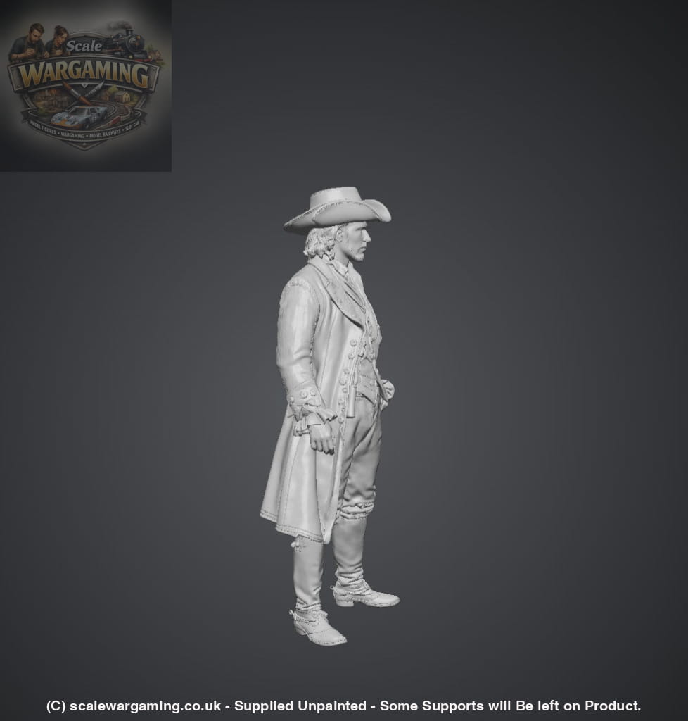 SW9281 Early American People Male 205 - Figure