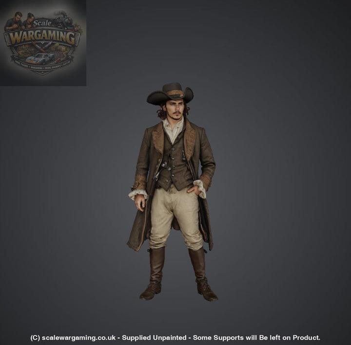 SW9281 Early American People Male 205 - Figure