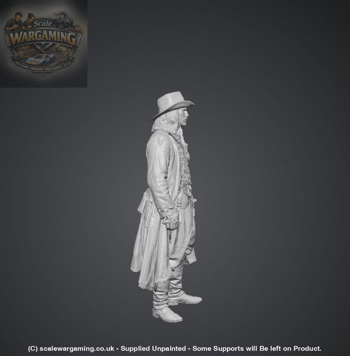 SW9281 Early American People Male 206 - Figure
