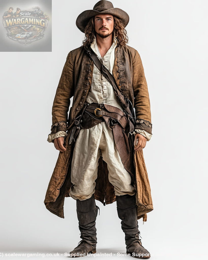 SW9281 Early American People Male 206 - Figure