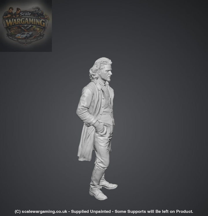 SW9281 Early American People Male 209 - Figure