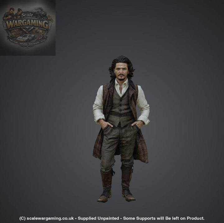 SW9281 Early American People Male 209 - Figure
