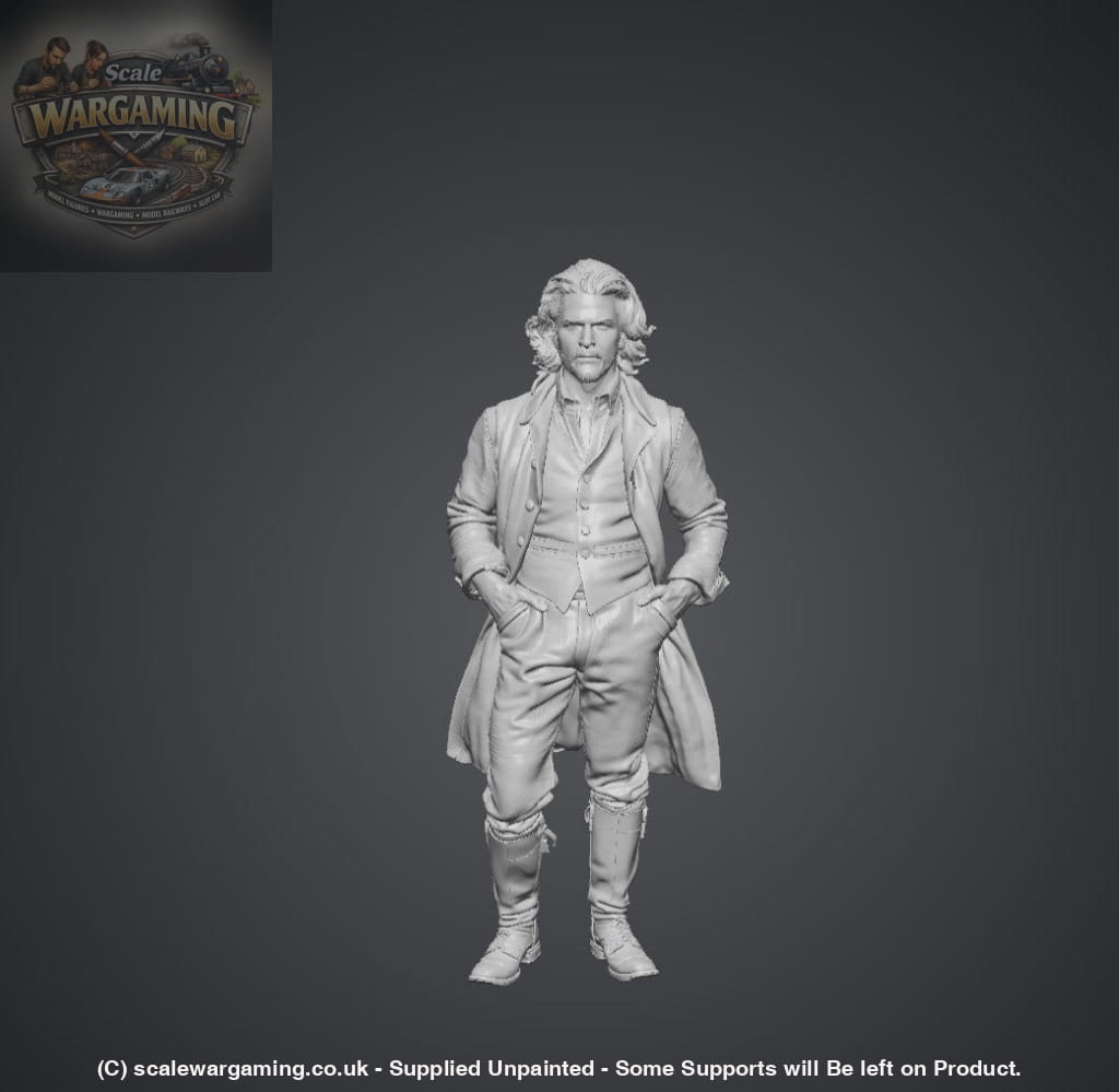 SW9281 Early American People Male 209 - Figure