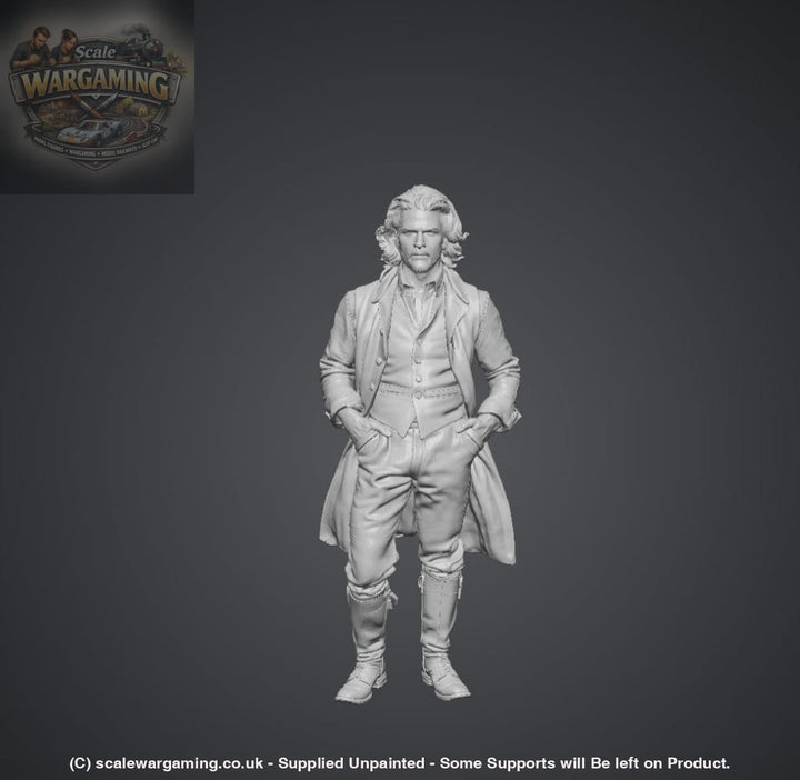 SW9281 Early American People Male 209 - Figure