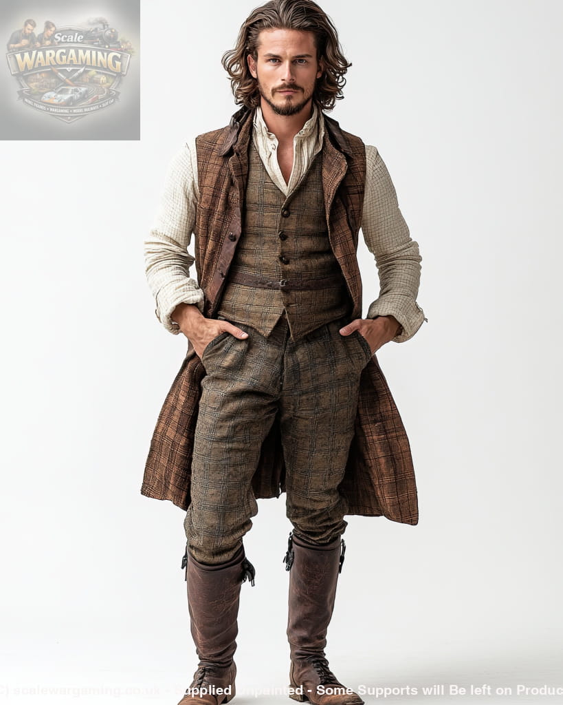 SW9281 Early American People Male 209 - Figure