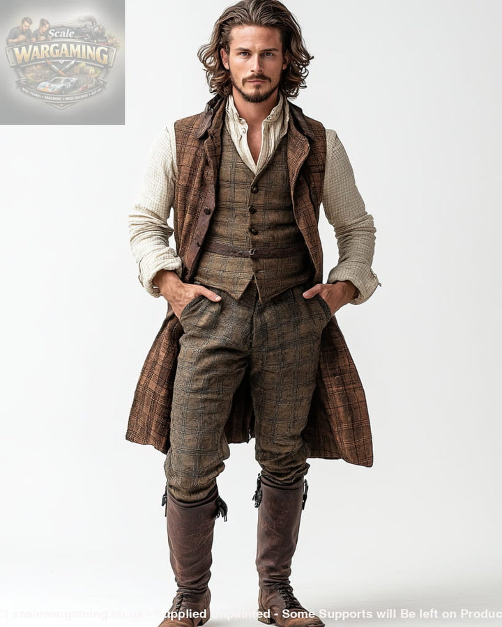 SW9281 Early American People Male 209 - Figure