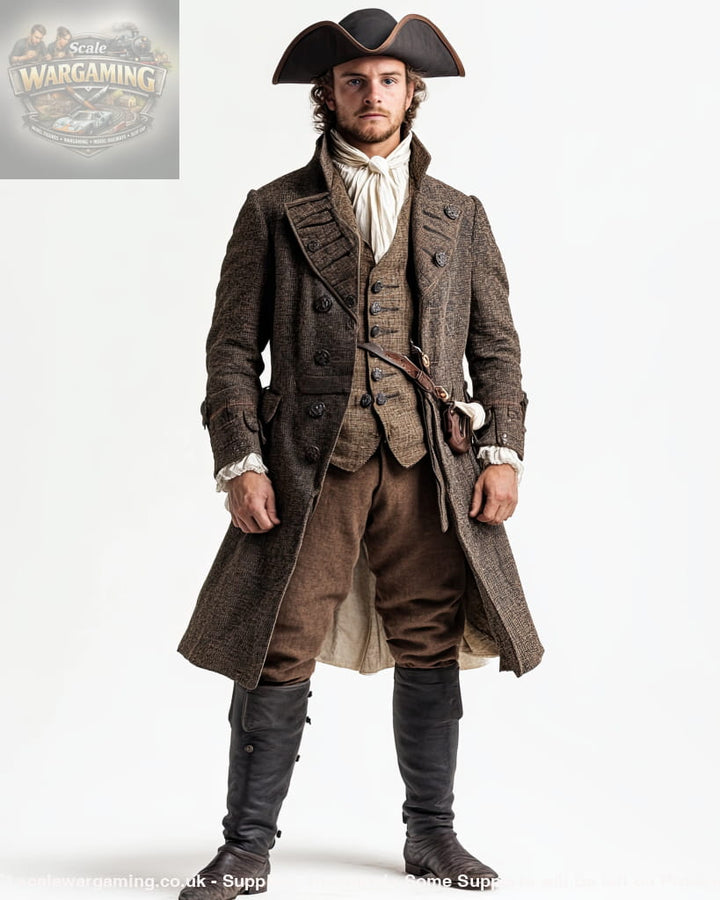 SW9281 Early American People Male 210 - Figure